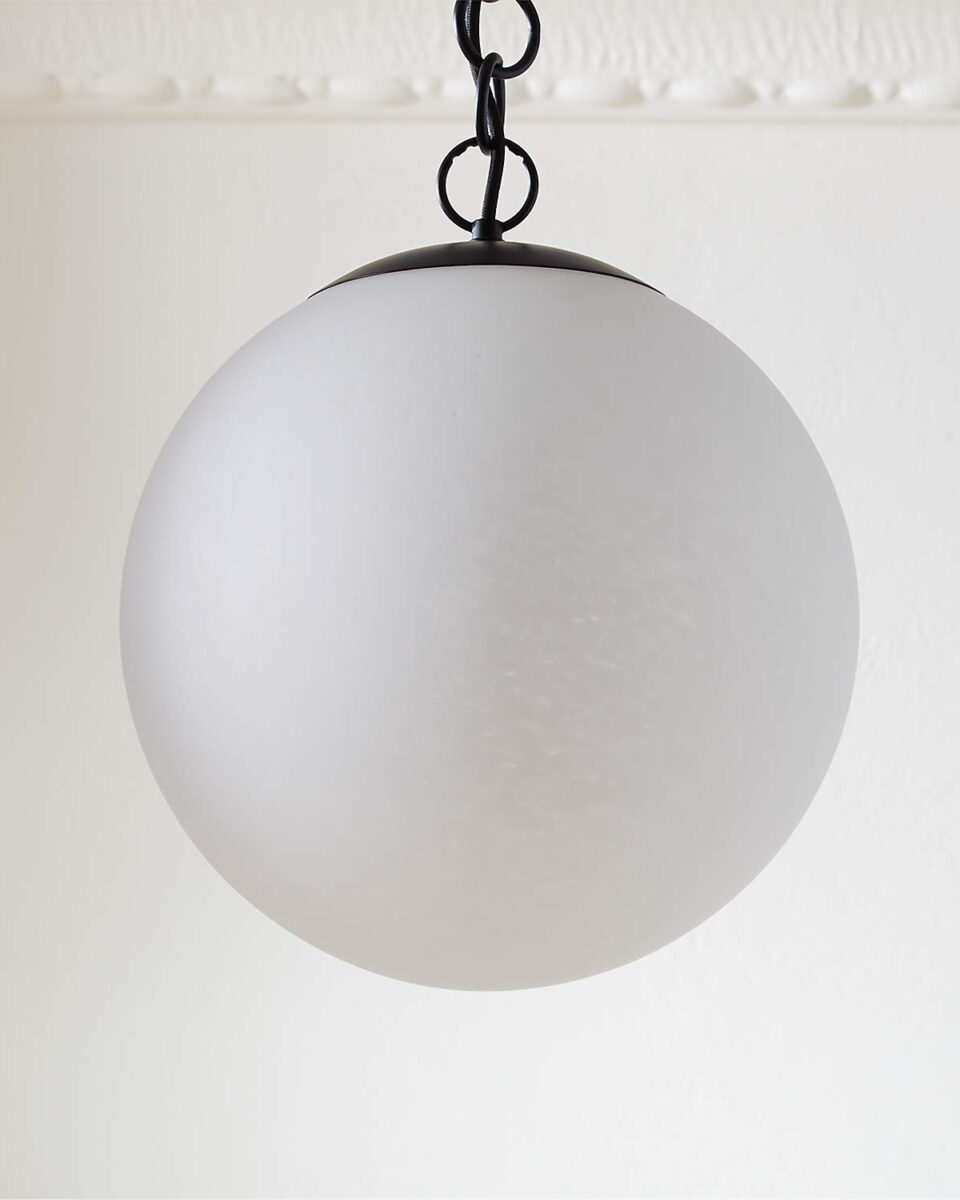 Черный подвесной светильник Мэйси Louvre Home LHLPN110324SWL