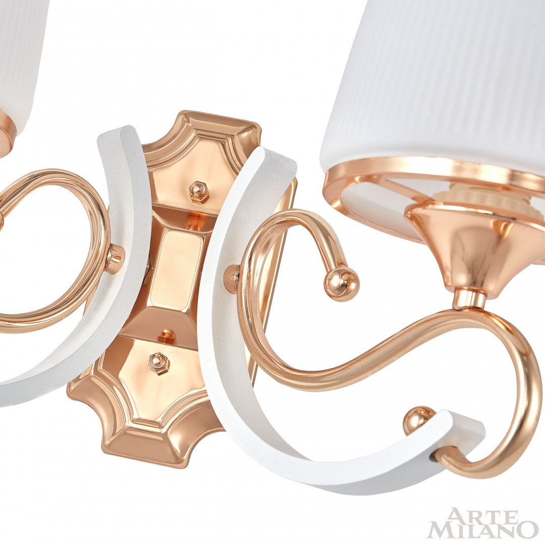 Бра с плафонами 303857/2W Wh/Gd Arte Milano