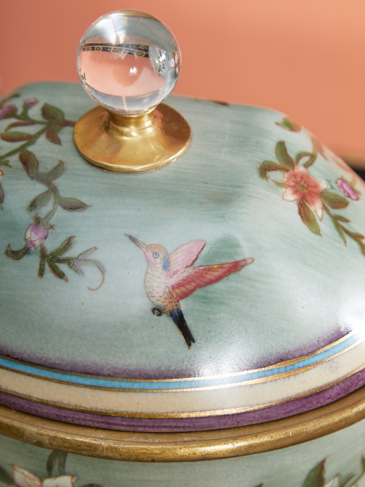 Ваза с крышкой Glasar B1156C/HLG2085