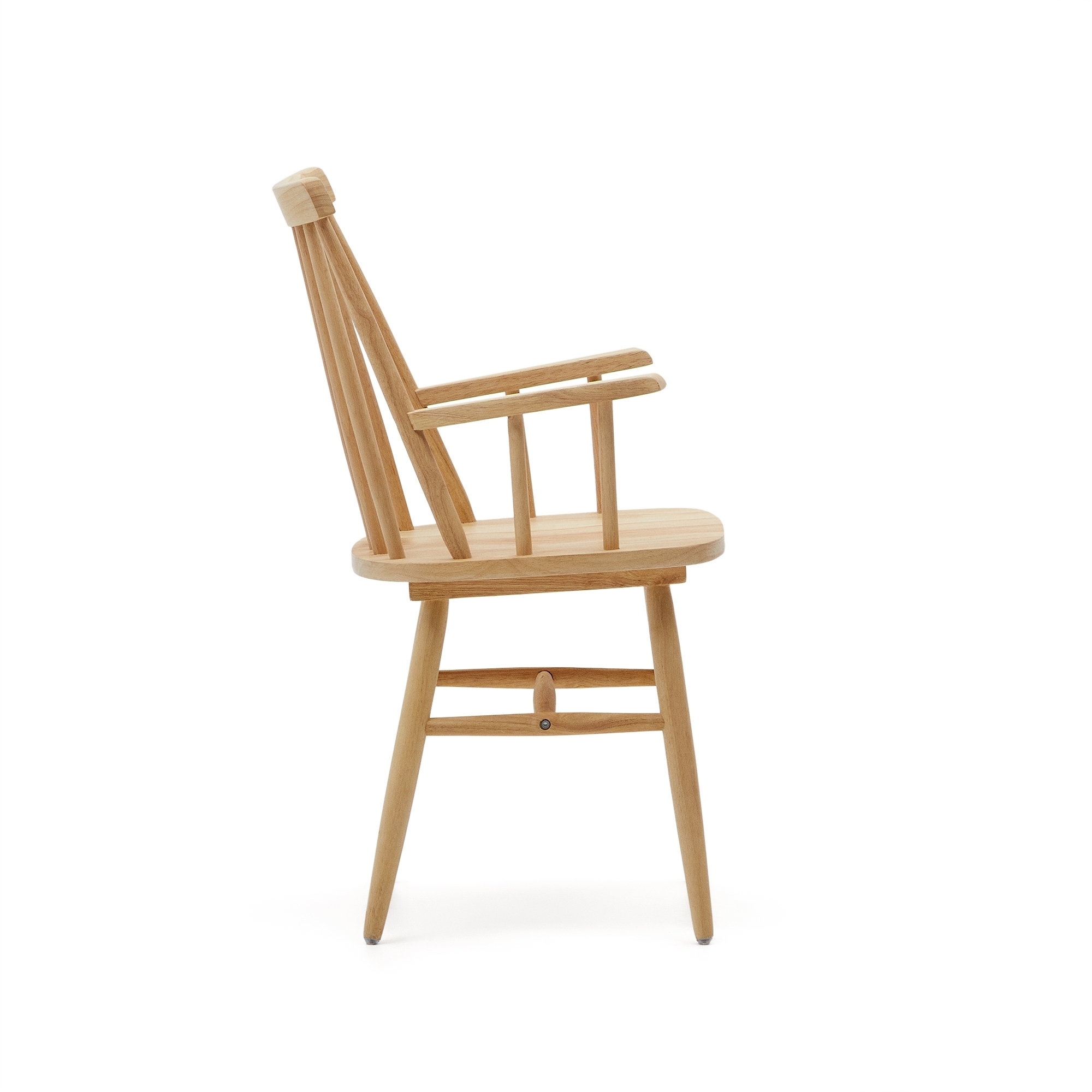 Стул Kristie с подлокотниками натуральное дерево La Forma (ex Julia Grup)
