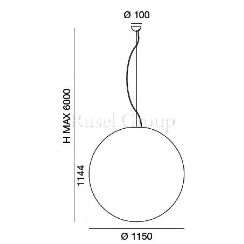 Подвесной светильник Linea Light Oh! 10111-10112-10113