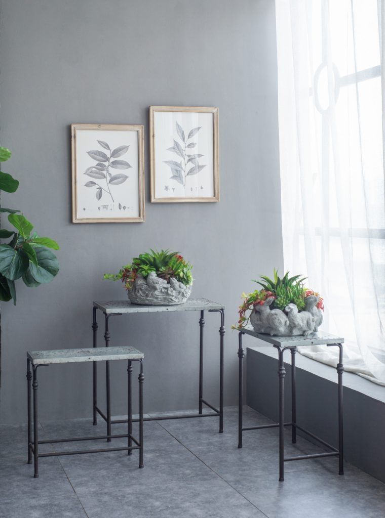 Столики приставные, набор Glasar SA80121-DS