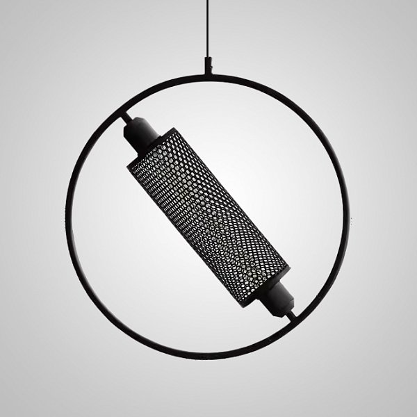 Подвесной светильник RESIST L45 Black by ImperiumLoft