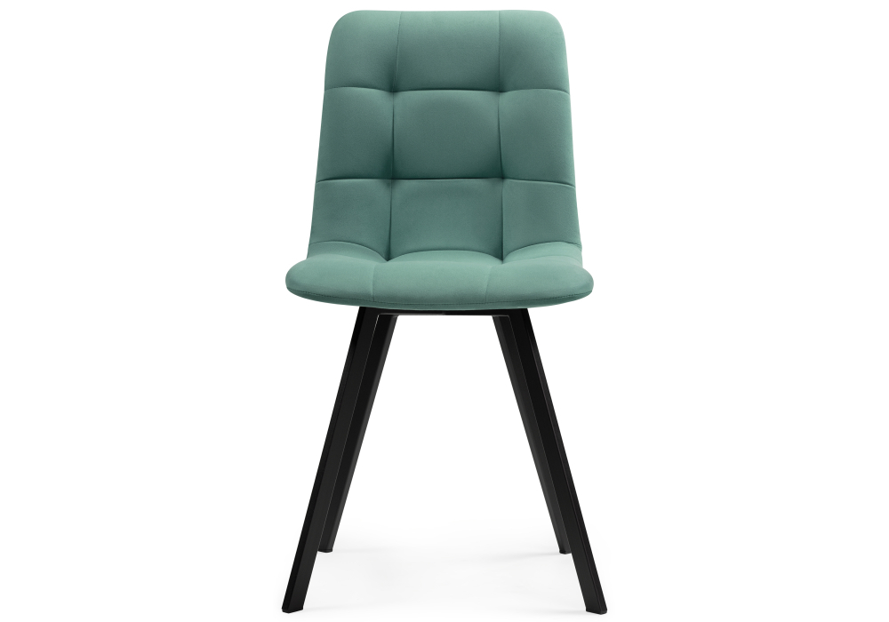 Стул Woodville Чилли черный / бирюзовый 489718