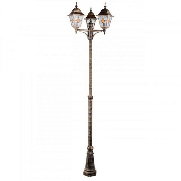 Садово-парковый светильник ARTE Lamp A1542PA-3BN
