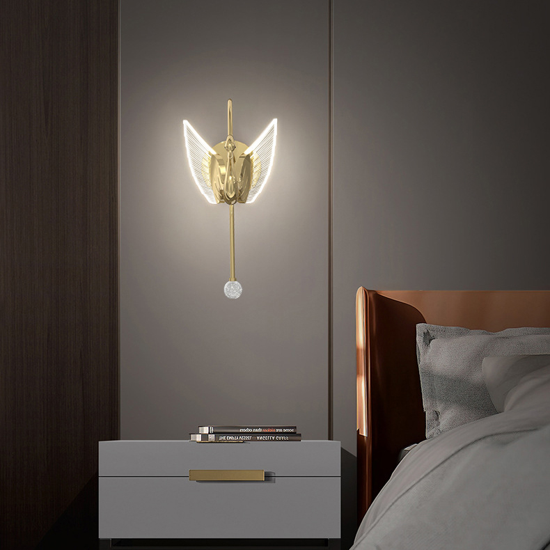 Настенный светильник BIRDIE WALL Rose Gold by ImperiumLoft