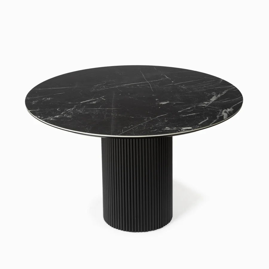 Обеденный стол COSMO 5-C-D120-N-CM-PVC-SUP-MS-e