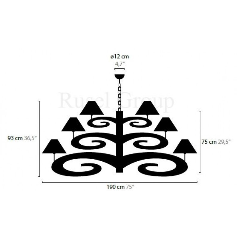 Люстра ILFARI LAZY SUNDAY H18+1