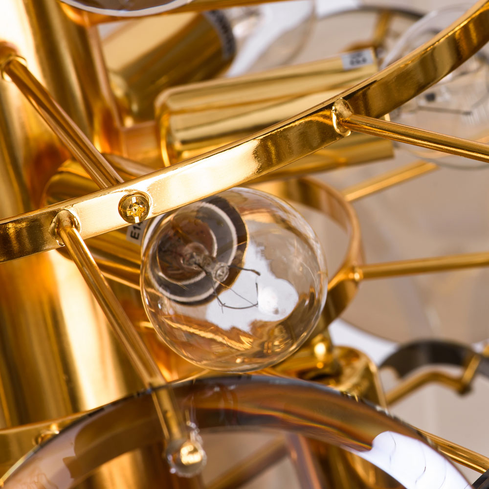 Подвесная люстра VERLE B D77 Gold by ImperiumLoft
