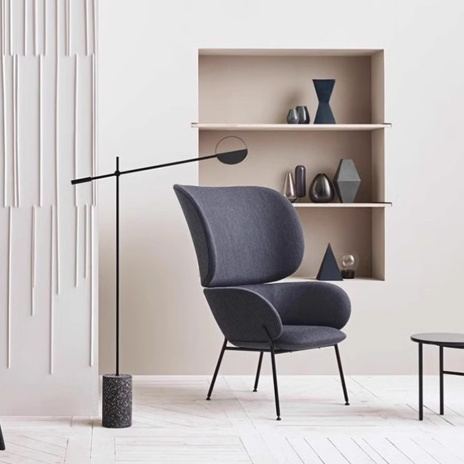 Торшер BERGHILD BLACK by ImperiumLoft