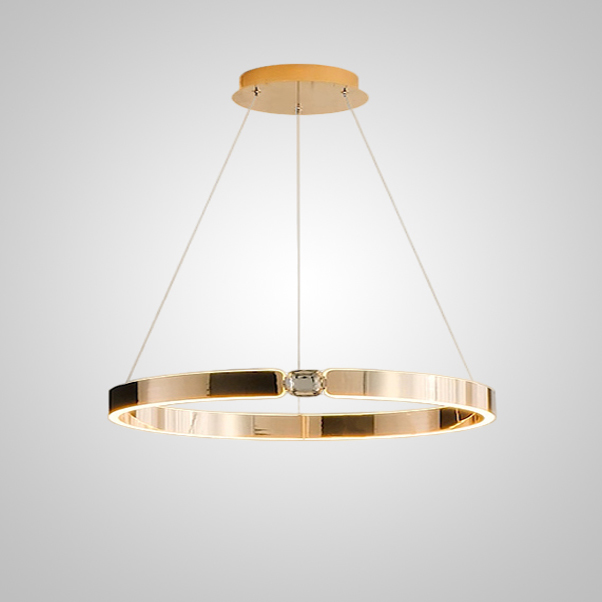 Подвесная люстра SELLIF RING D80 Brass by ImperiumLoft