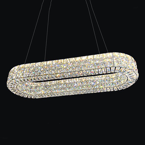 Подвесной светильник ACHILLES LONG L150 Chrome by ImperiumLoft