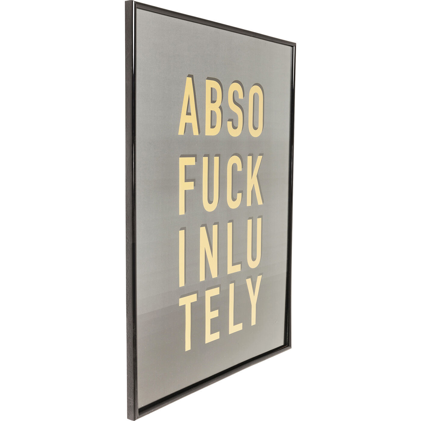 Картина в рамке KARE Absofuckinlutely 60388