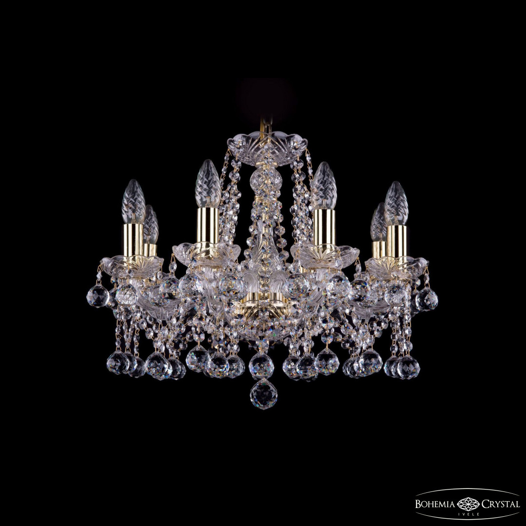 Люстра хрустальная 1413/8/165 G Balls