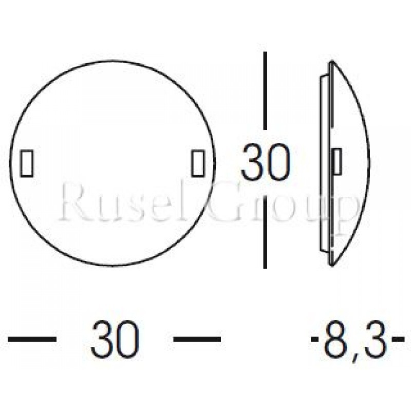 Настенно-потолочный светильник Linea Light Liner 71883