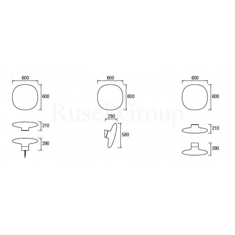 Уличный светильник Leds C4 KAP