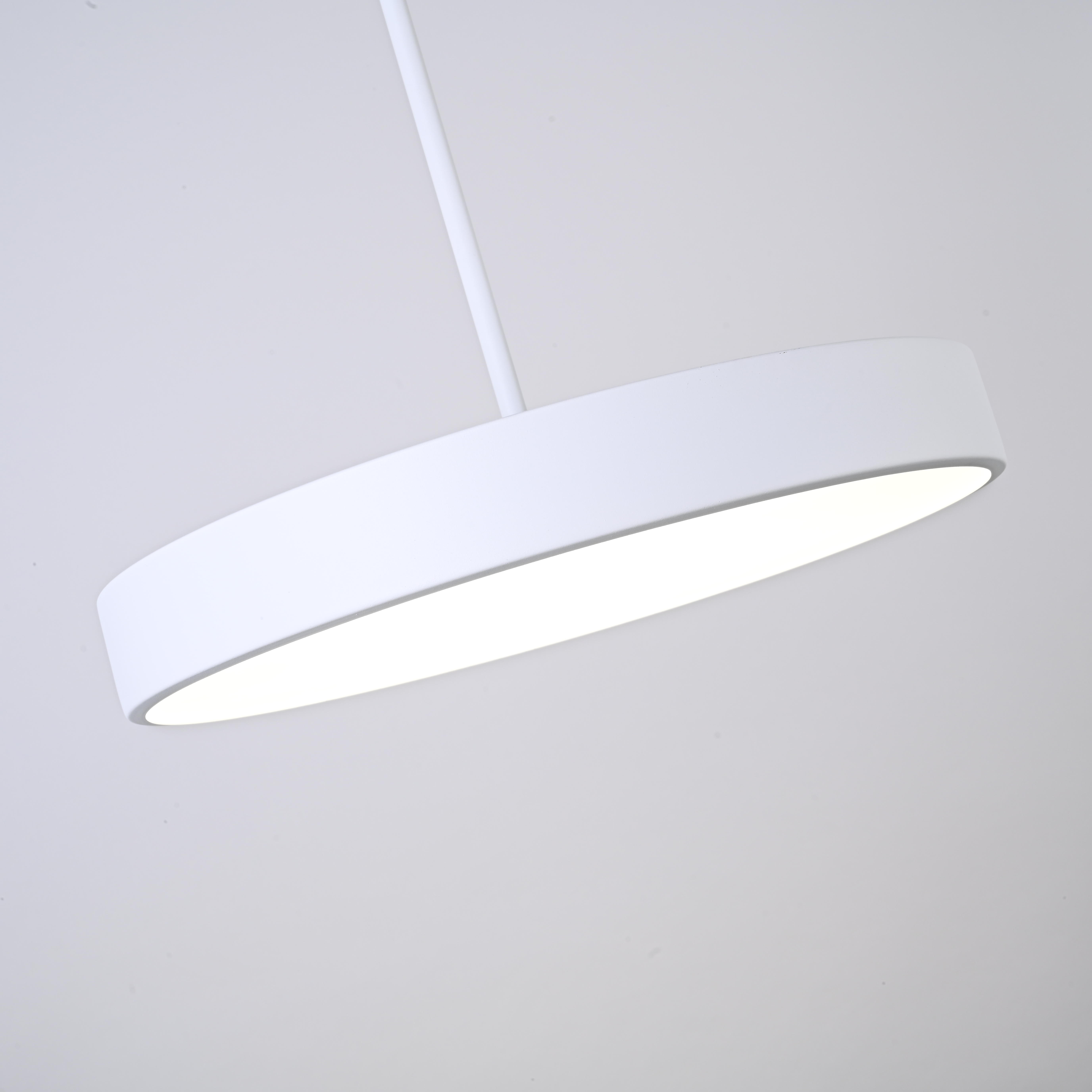 Подвесной светильник TURNA ONE D40 White by ImperiumLoft