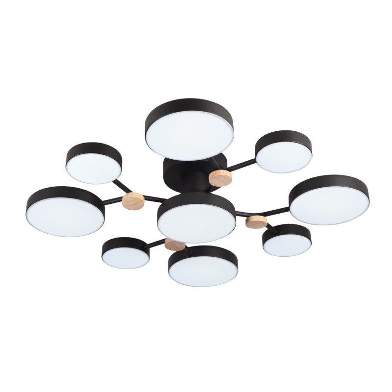 Накладная люстра LED4U L3201-780 BK