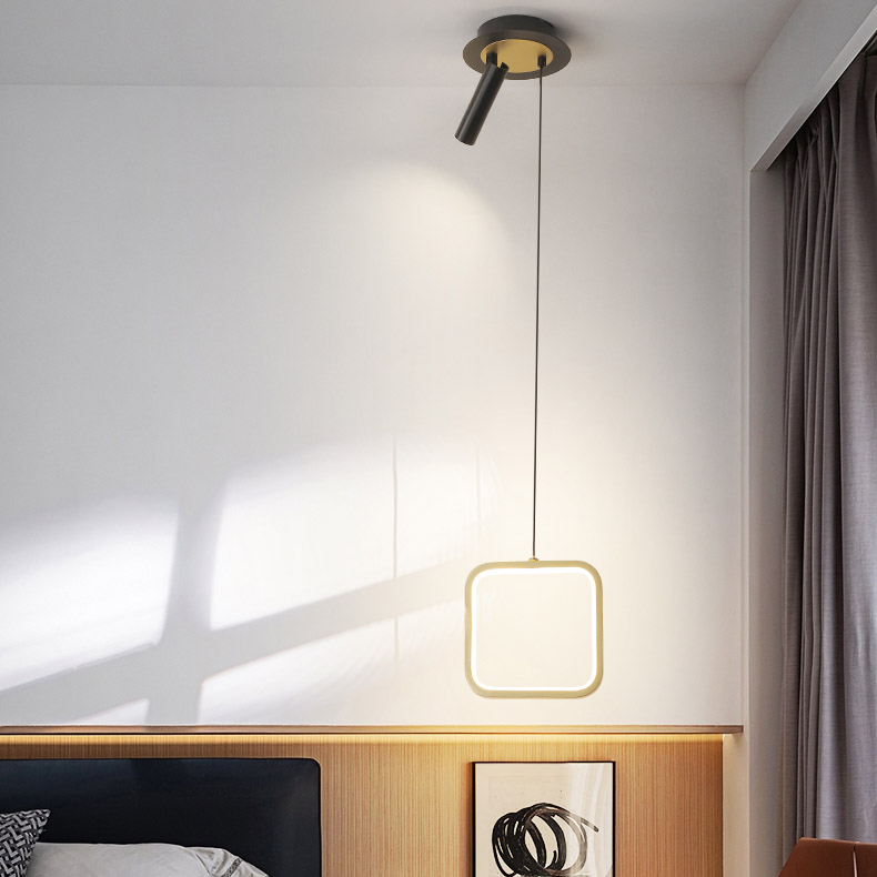 Подвесной светильник STRING D Black 4000К by ImperiumLoft