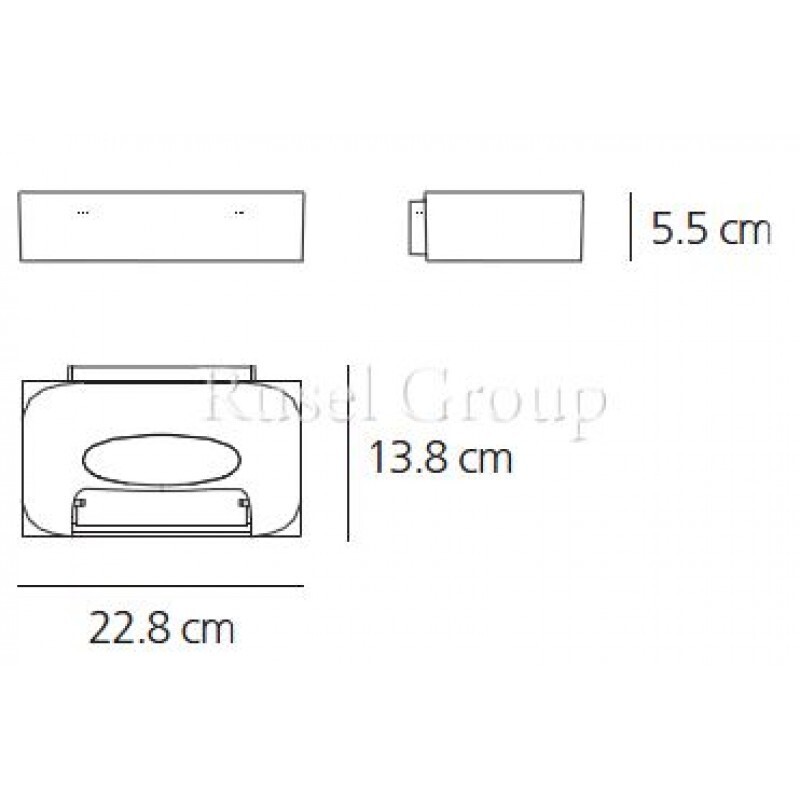 Настенный светильник Artemide MELETE