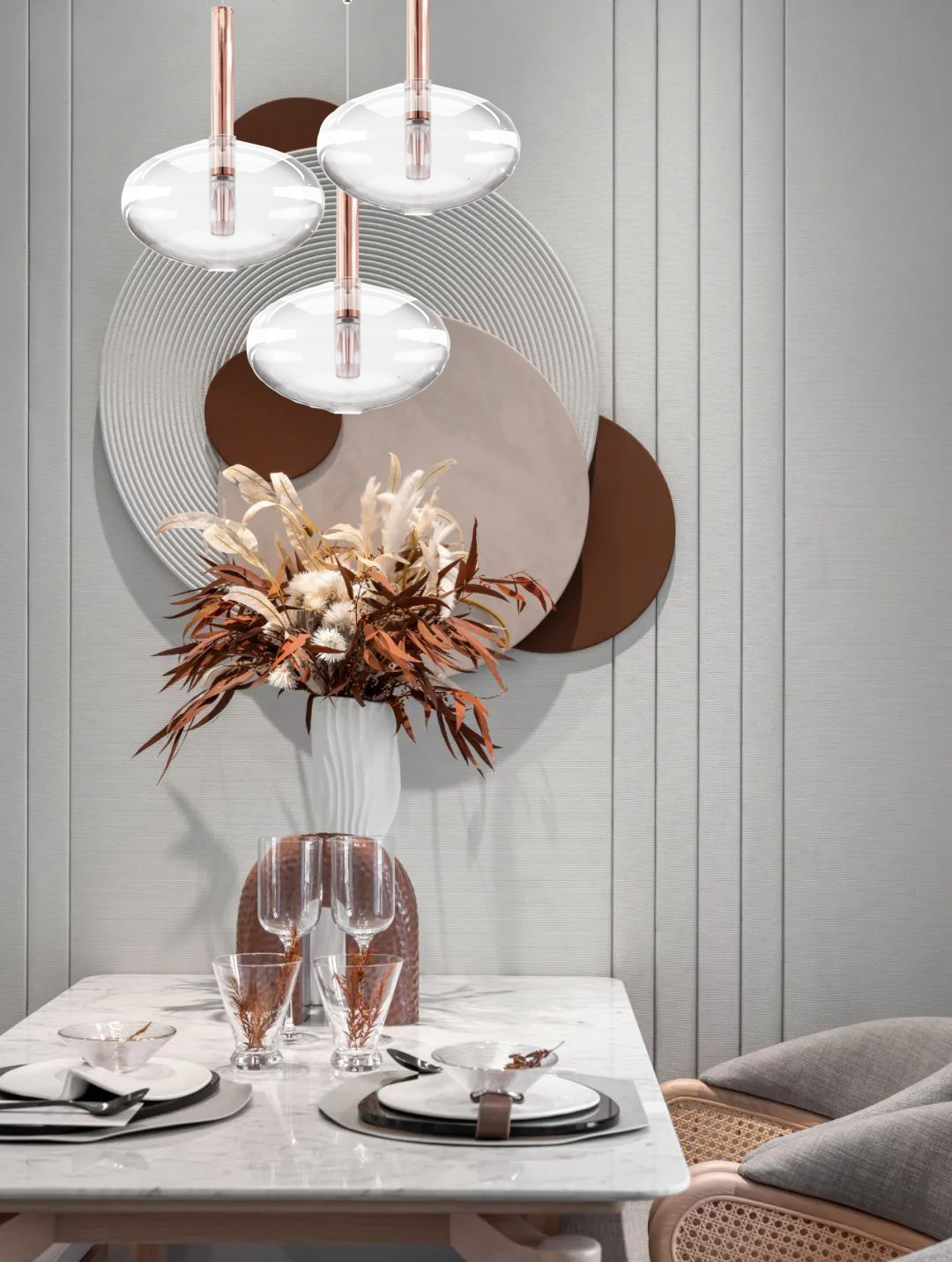 Подвесной светильник Milosh tendence 0805PL/C-1GD