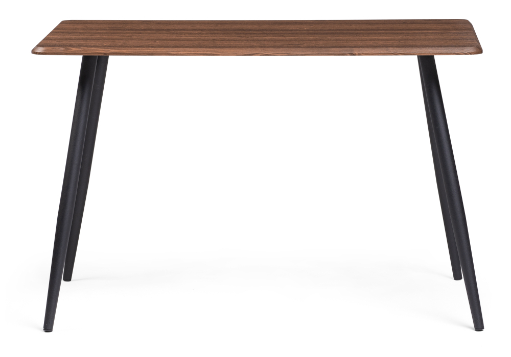 Стол деревянный Woodville Кангас 120х80х77 орех кантри / черный 533164