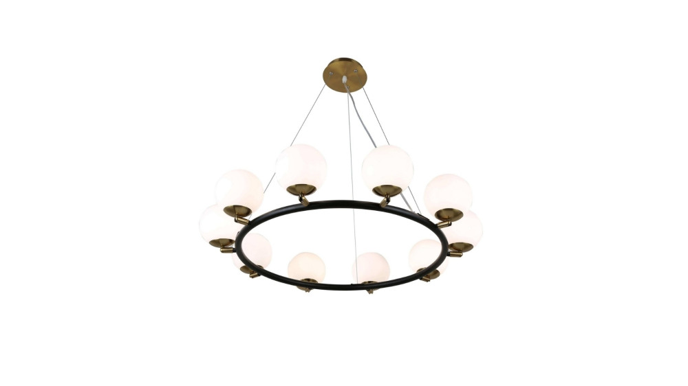 Подвесной светильник   Lumina Deco LDP 6032-10 BK+MD