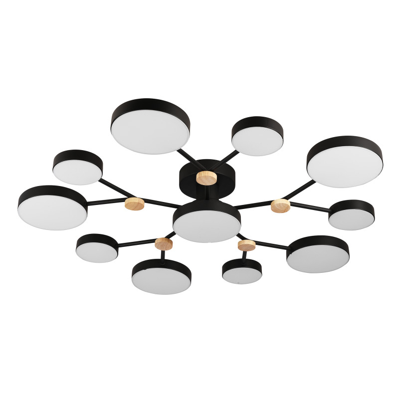 Накладная люстра LED4U L3201-960 BK