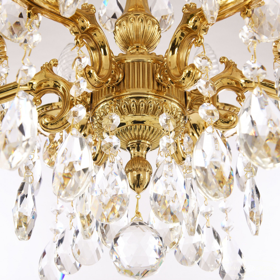 Люстра бронзовая с хрусталём 73102/6/125 A G