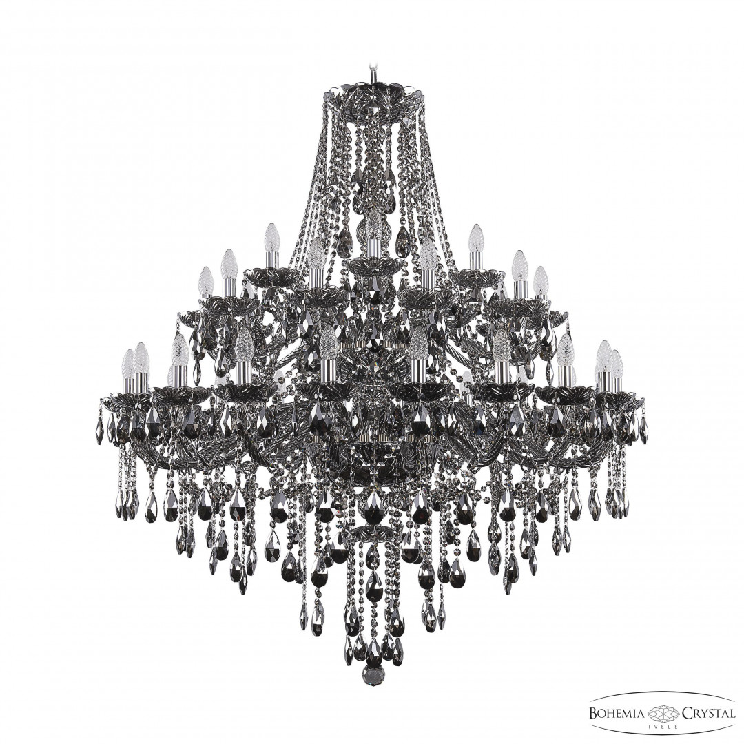 Люстра хрустальная 1415/20+10+5/400/2d Ni M781