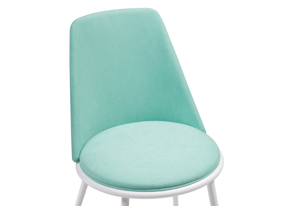 Стул Woodville Алдис катания лагун / белый матовый 507436