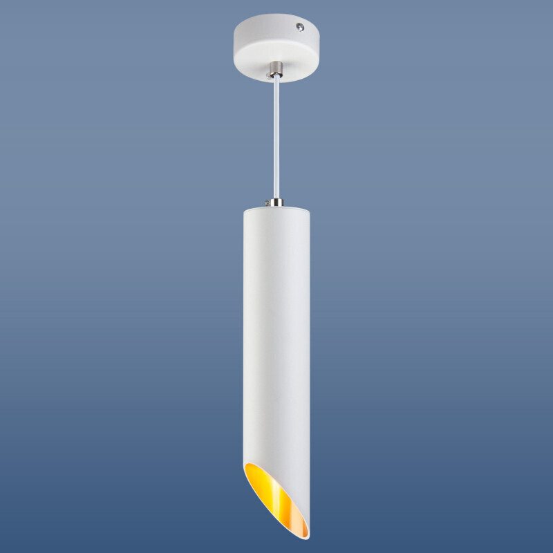 Подвесной светильник Elektrostandard 7011 MR16 WH/GD белый/золото