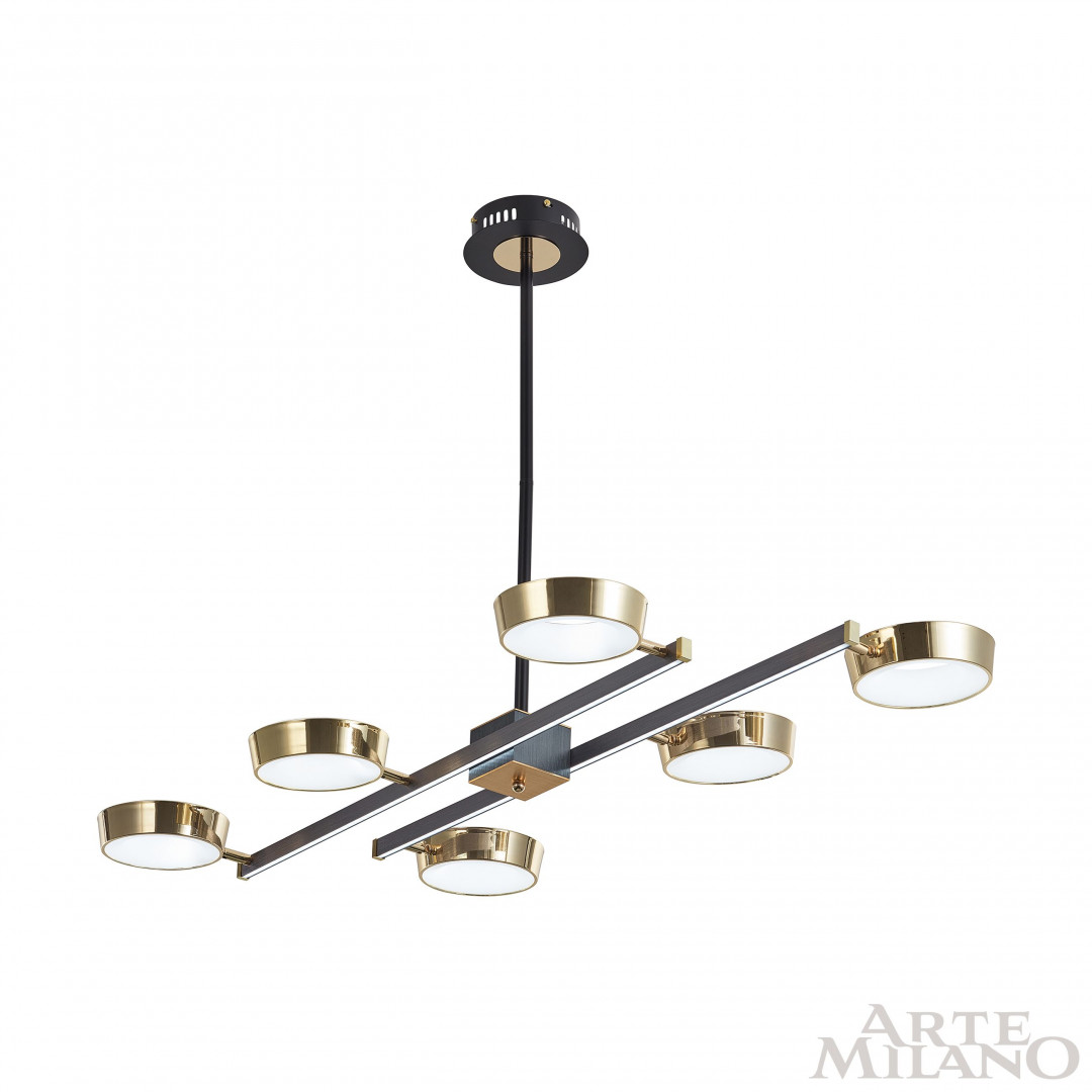 Люстра светодиодная 271279/6L NI/GD Arte Milano