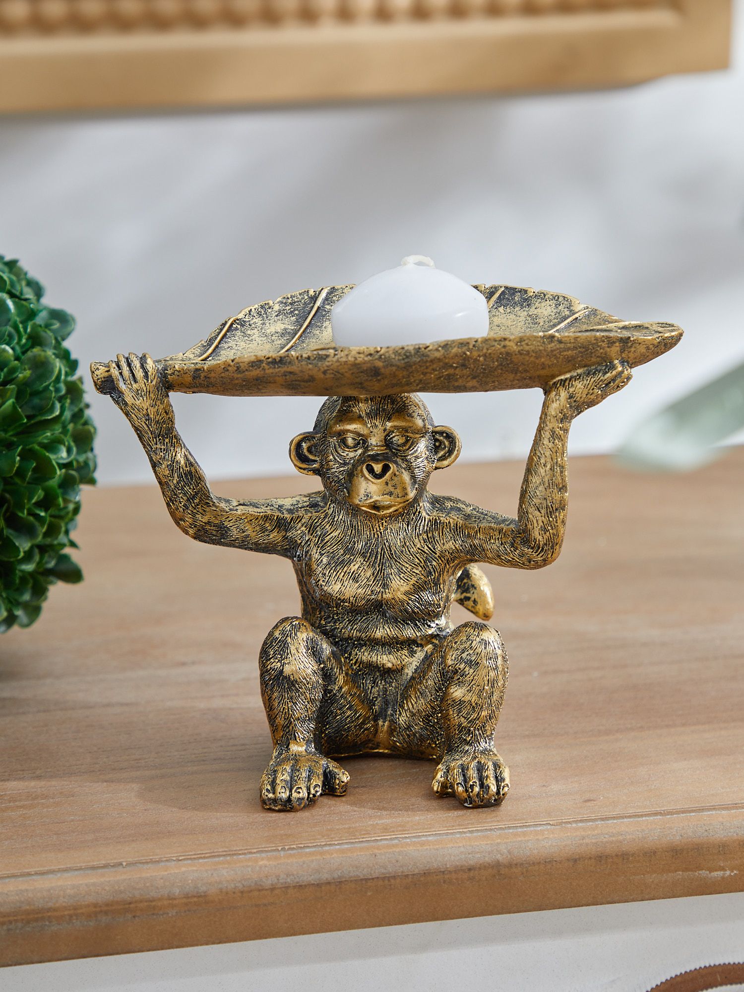 Подсвечник Обезьяна Glasar 57-311