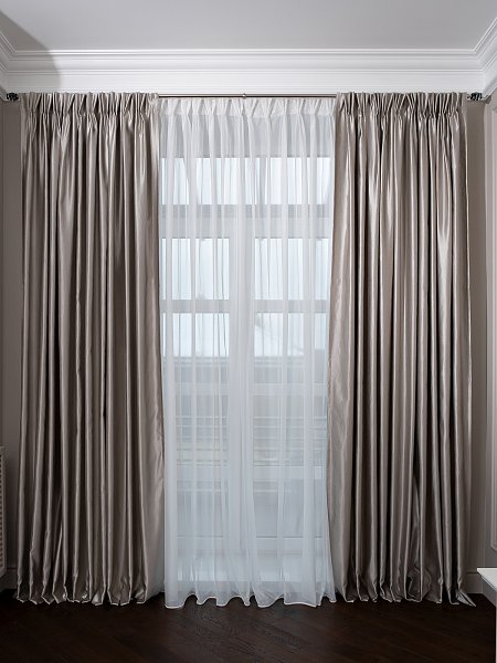 Тюль белый Garda Decor 121GD-12120
