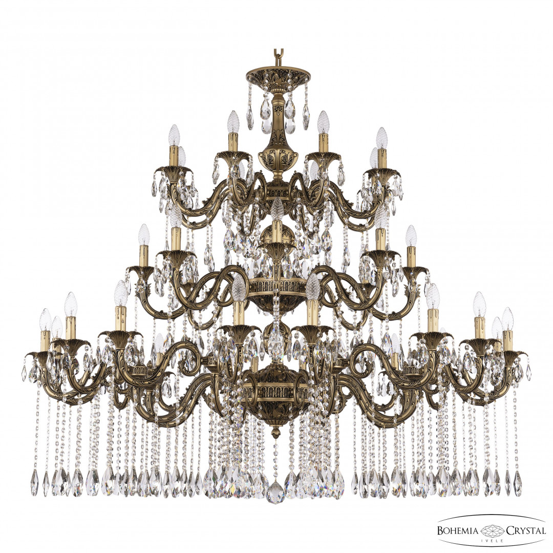 Люстра хрустальная AL79104/16+8+8/550/3d A AGB Bohemia Ivele Crystal