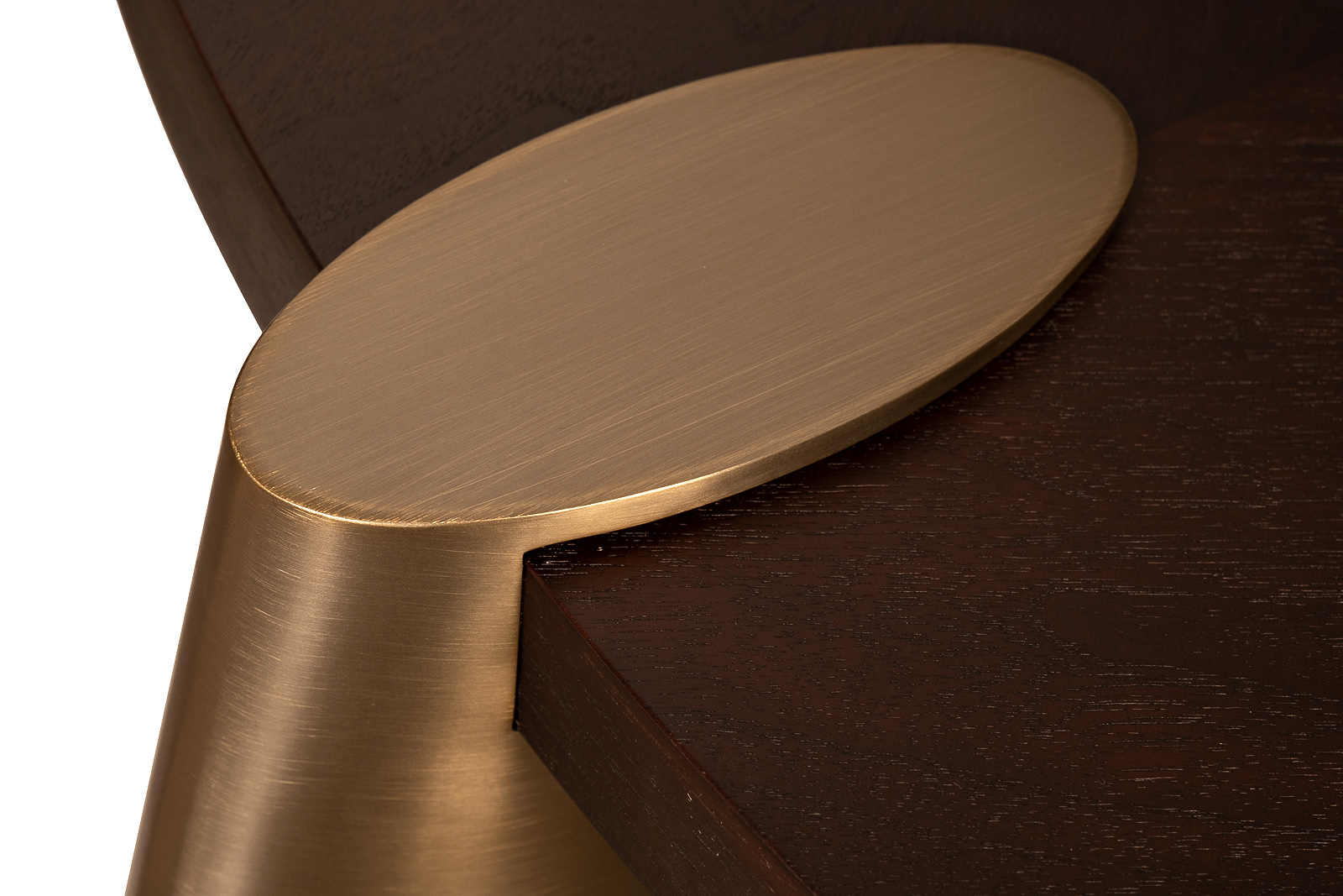 Стол журнальный низкий Kong темный орех Garda Decor 58DB-17191