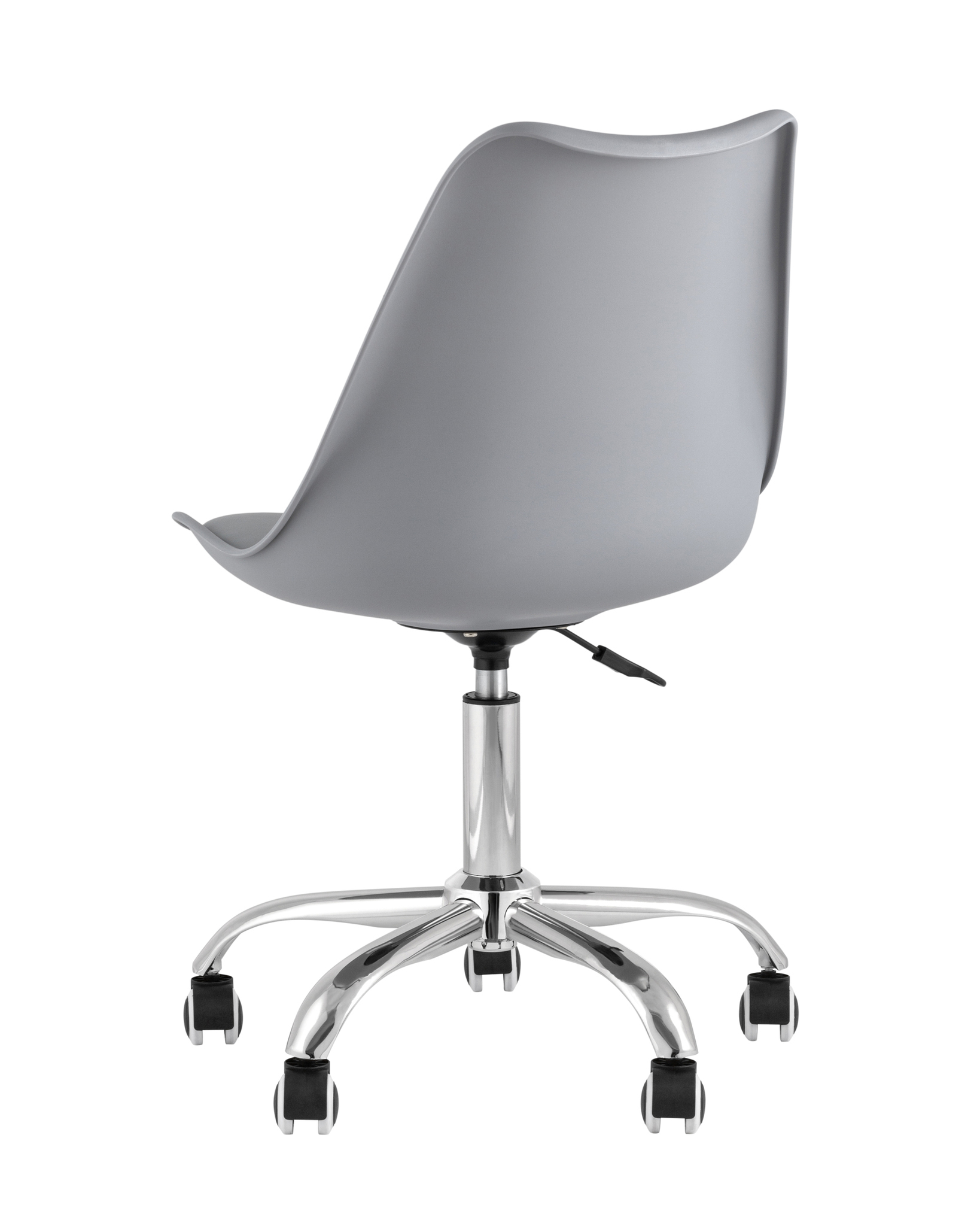 Стул офисный BLOK NEW пластиковый серый Stool Group