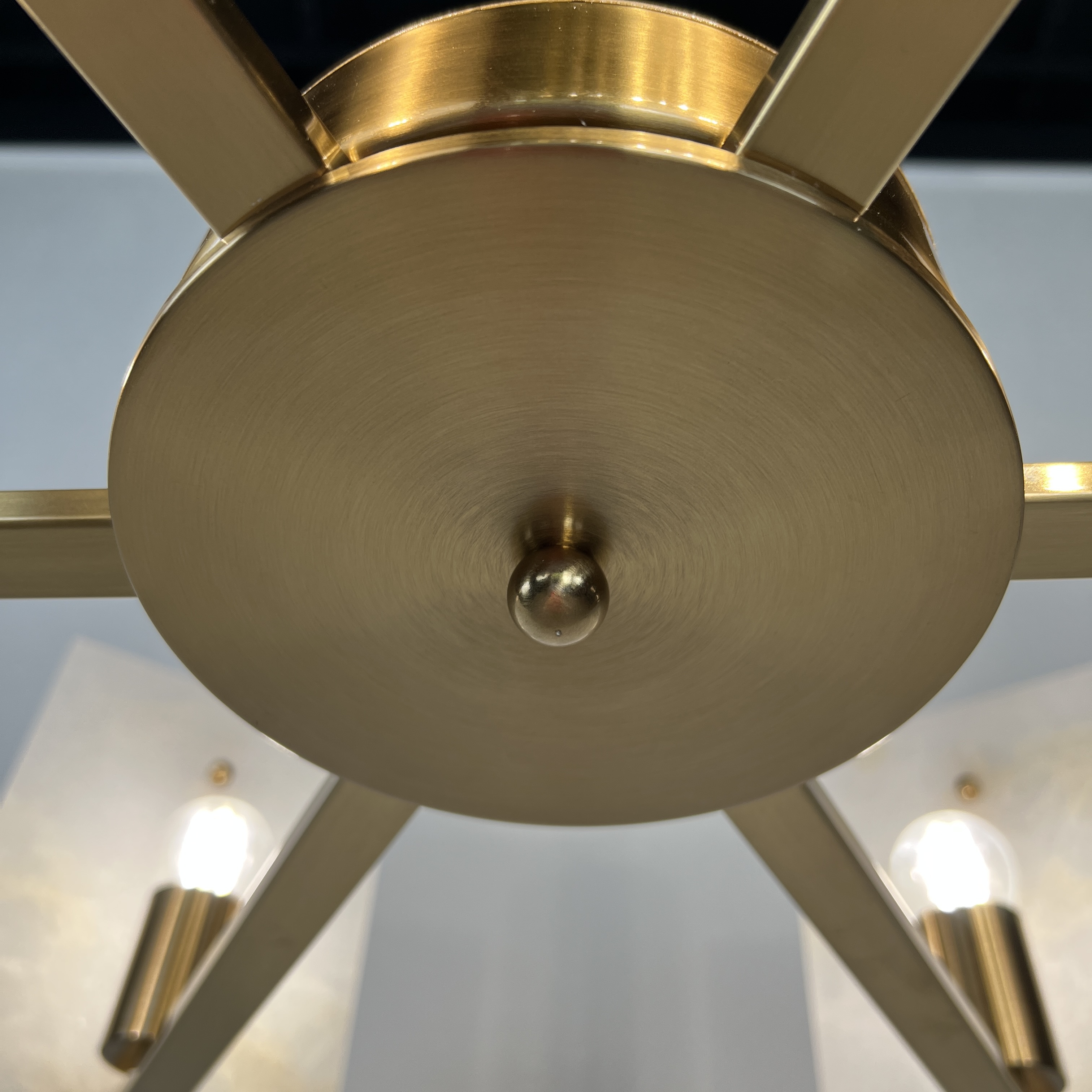 Люстра Marble Square Chandelier By Imperiumloft