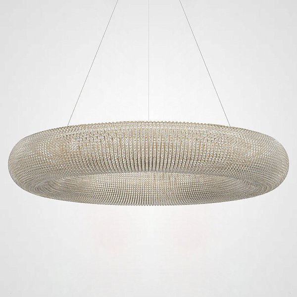 Подвесной светильник Crystal Halo D150 Gold by ImperiumLoft