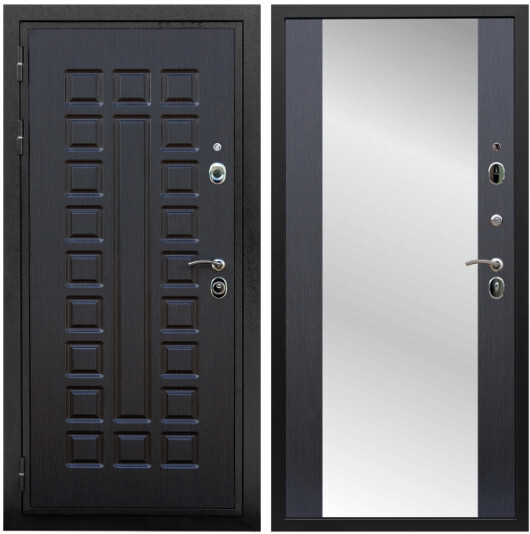 Дверь входная Graf Триумф МДФ 16 мм ФЛ-183 Венге / МДФ 16 мм СБ-16 Венге