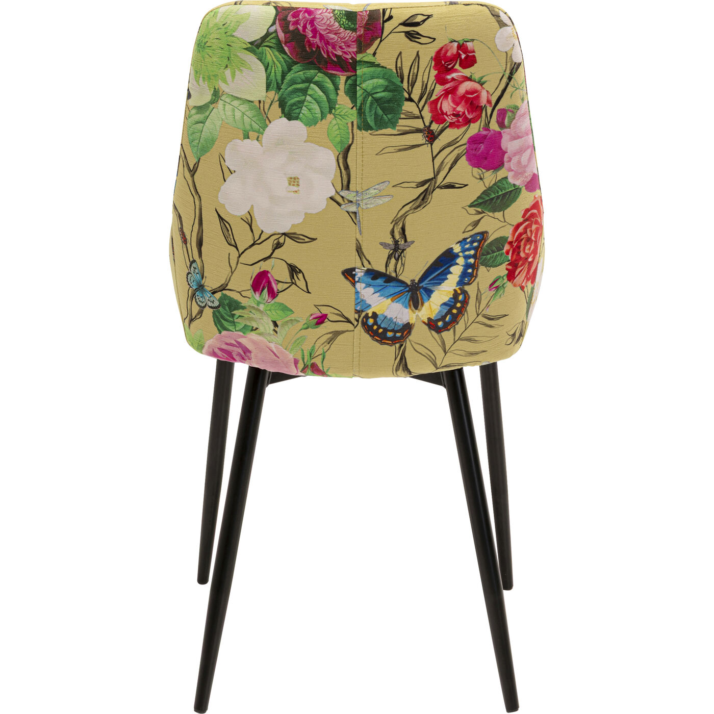 Стул East Side Flower Fever Yellow KARE 71131
