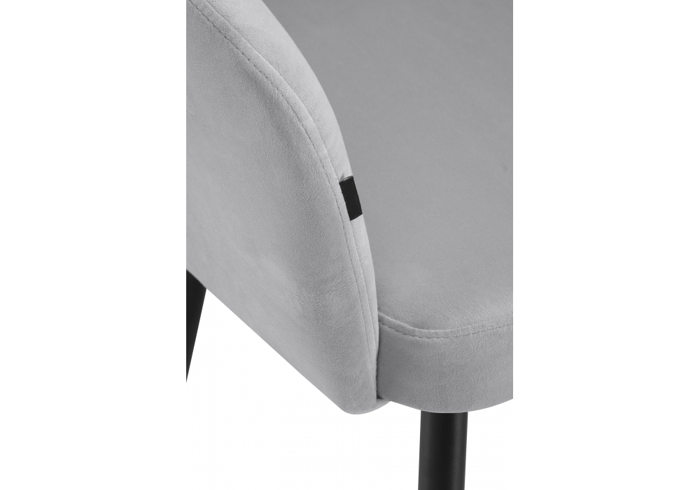 Стул Woodville Моншау velutto 52 / черный 462152