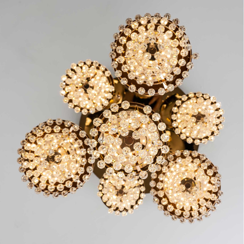 Каскадная люстра MODELUX ML.2210.7 GD