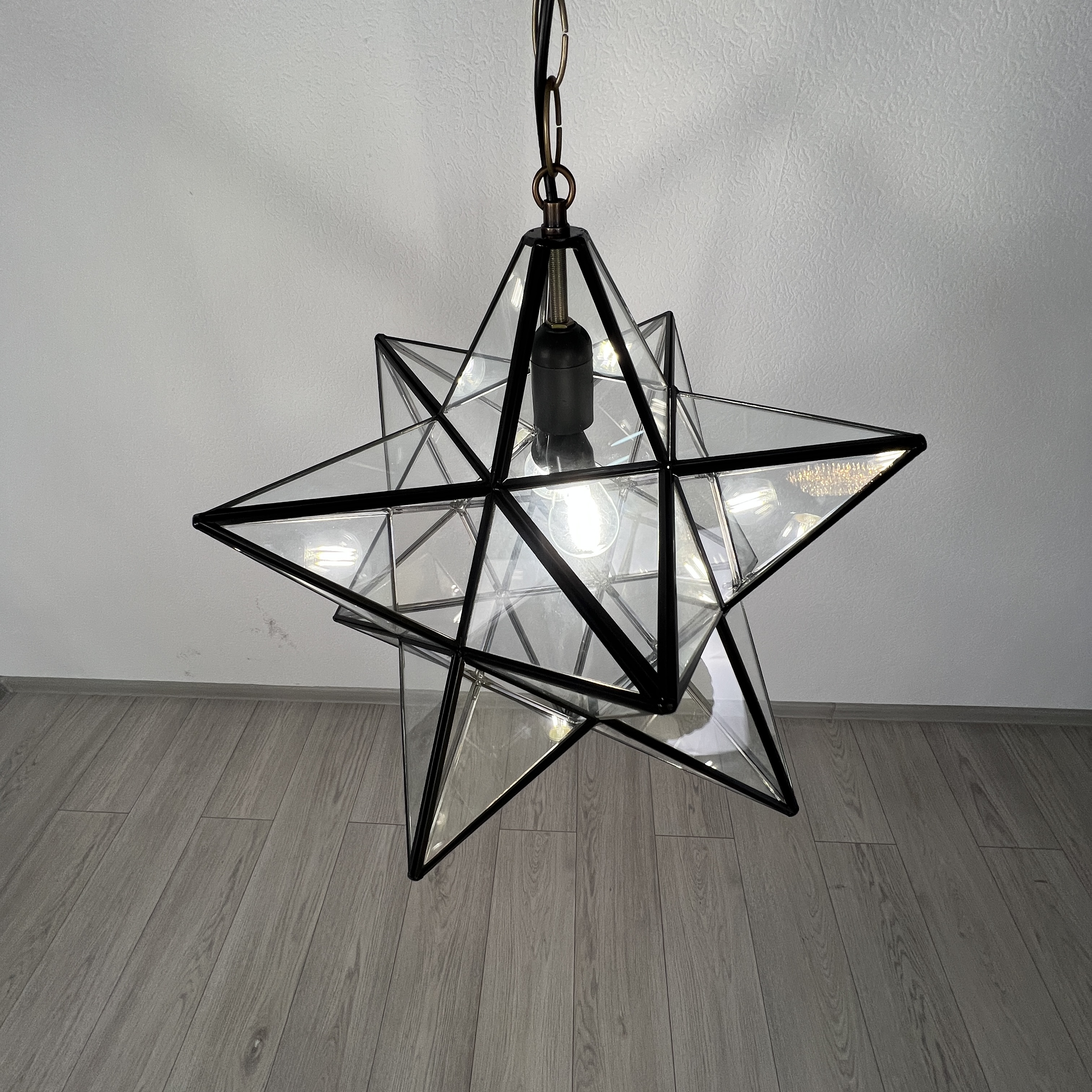 Люстра Black Star Clear Glass 40 См By Imperiumloft