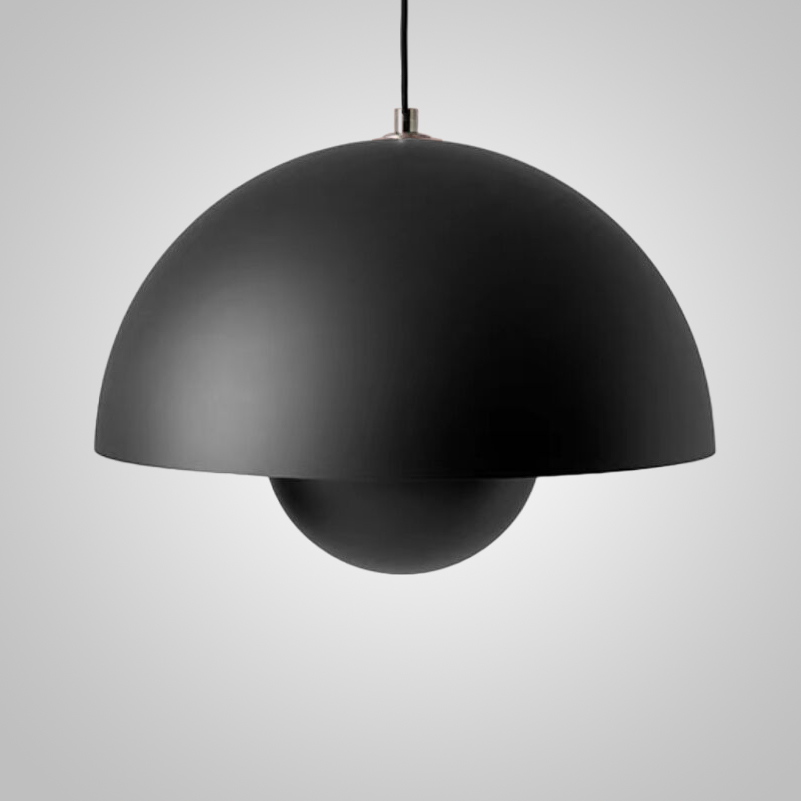 Подвесной светильник FLOWERPOT D23 Black by ImperiumLoft