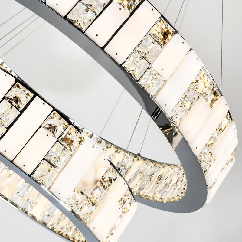 Каскадная люстра MODELUX ML.6985.800.600P CR