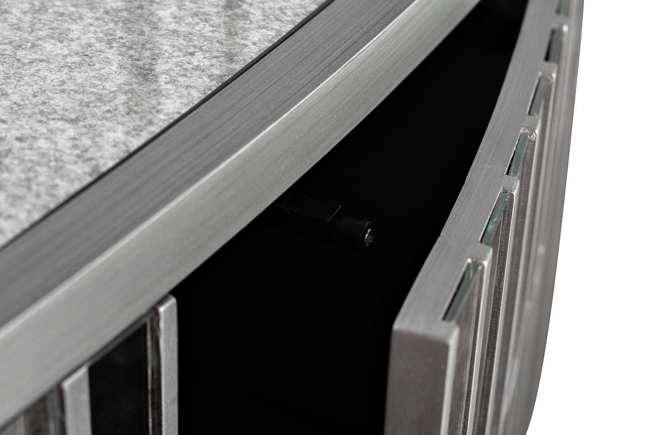 Комод зеркальный двухдверный Garda Decor KFG040