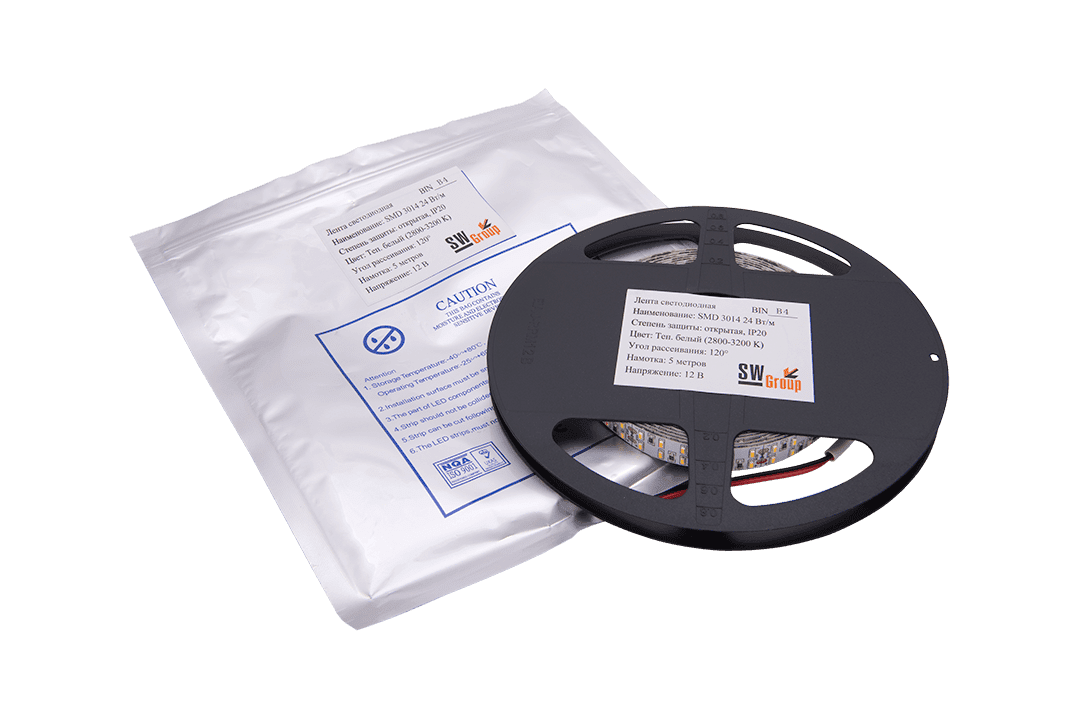 Лента светодиодная SWG SWG4240*2-12-24-WW