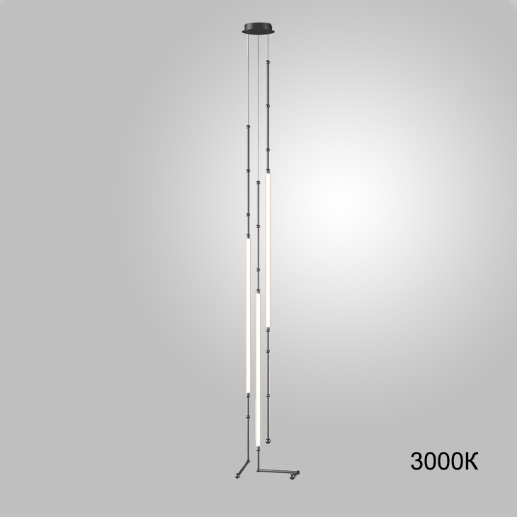 Подвесной светильник ALRIK Black 3000К by ImperiumLoft